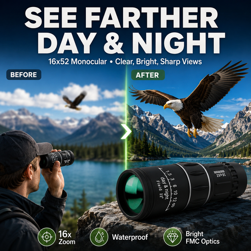 ⏰Limited Time Sale 50% OFF🔥Portable High Magnification Monocular Telescope👁️