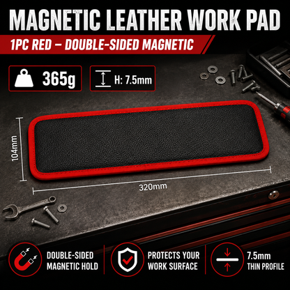 Utilo™Double-Sided Magnetic Leather Board Pad