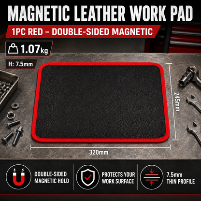 Utilo™Double-Sided Magnetic Leather Board Pad
