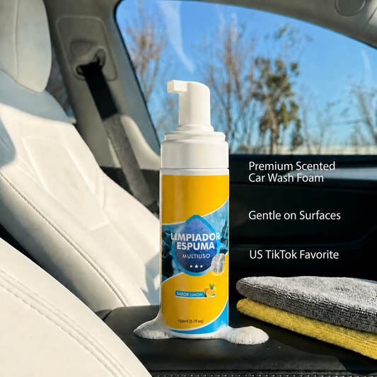 🔥4-in-1 Multi-Enzyme Foam Cleaner – Heavy-Duty Stain & Grease Removal for Home & Car