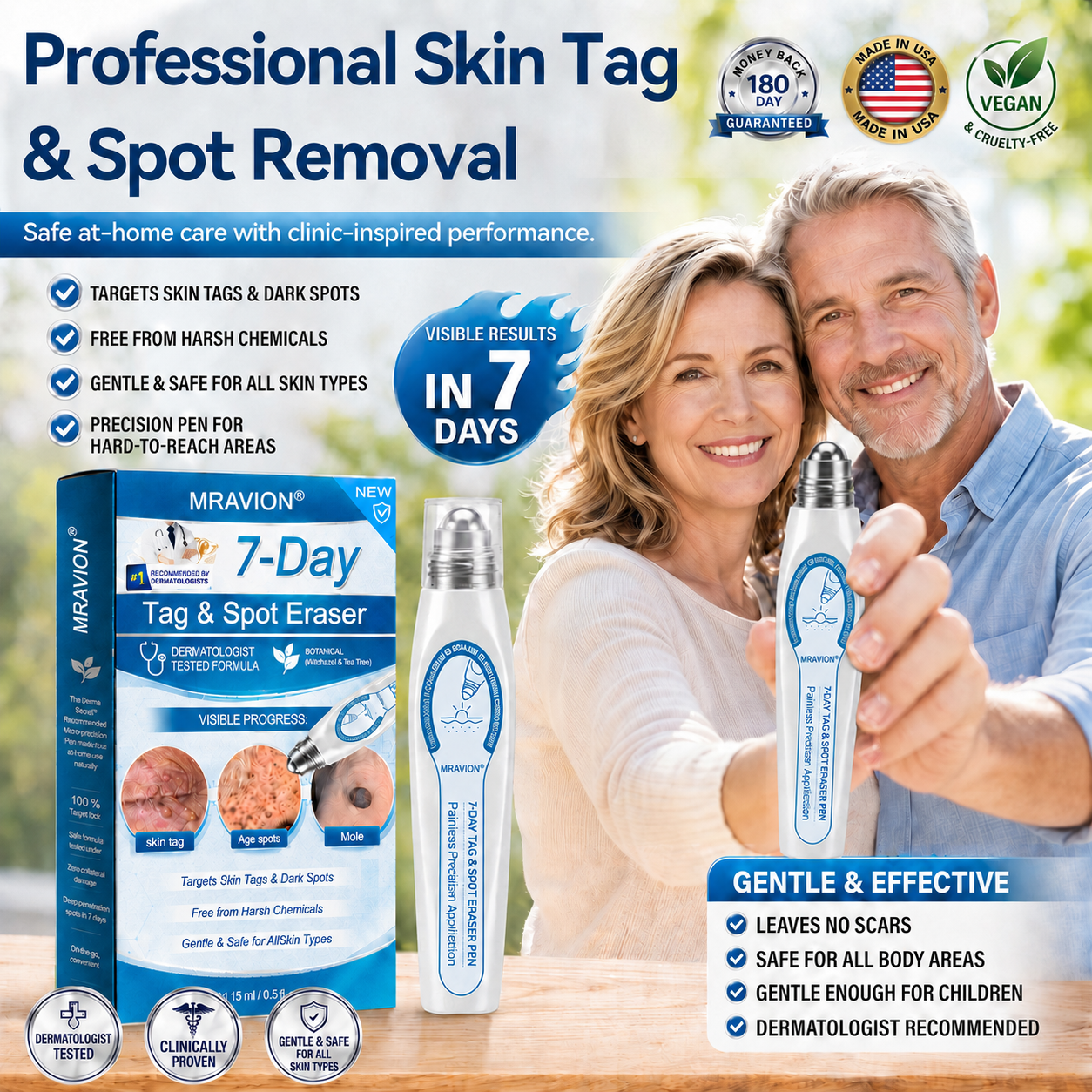 𝐎𝐟𝐟𝐢𝐜𝐢𝐚𝐥 𝐁𝐫𝐚𝐧𝐝 𝐒𝐭𝐨𝐫𝐞 |✅🎉MRAVION® 7-𝐷𝑎𝑦 𝗧𝐚𝐠 & 𝗦𝗽𝐨𝐭 𝐄𝐫𝒂𝒔𝒆𝒓(Zero Pain, Zero 𝐒𝐜𝐚𝒓𝒔 Rollerball)