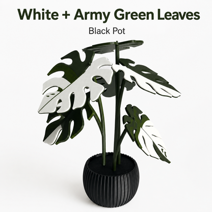 Utilo™ 2-in-1 Monstera Coaster Plant (offer)
