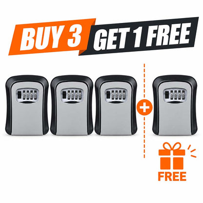 🔐 LIMITED‑TIME 50% OFF! 💐 Wall‑Mounted 4‑Digit Key Safe Box – Heavy‑Duty, Weather‑Resistant ✨