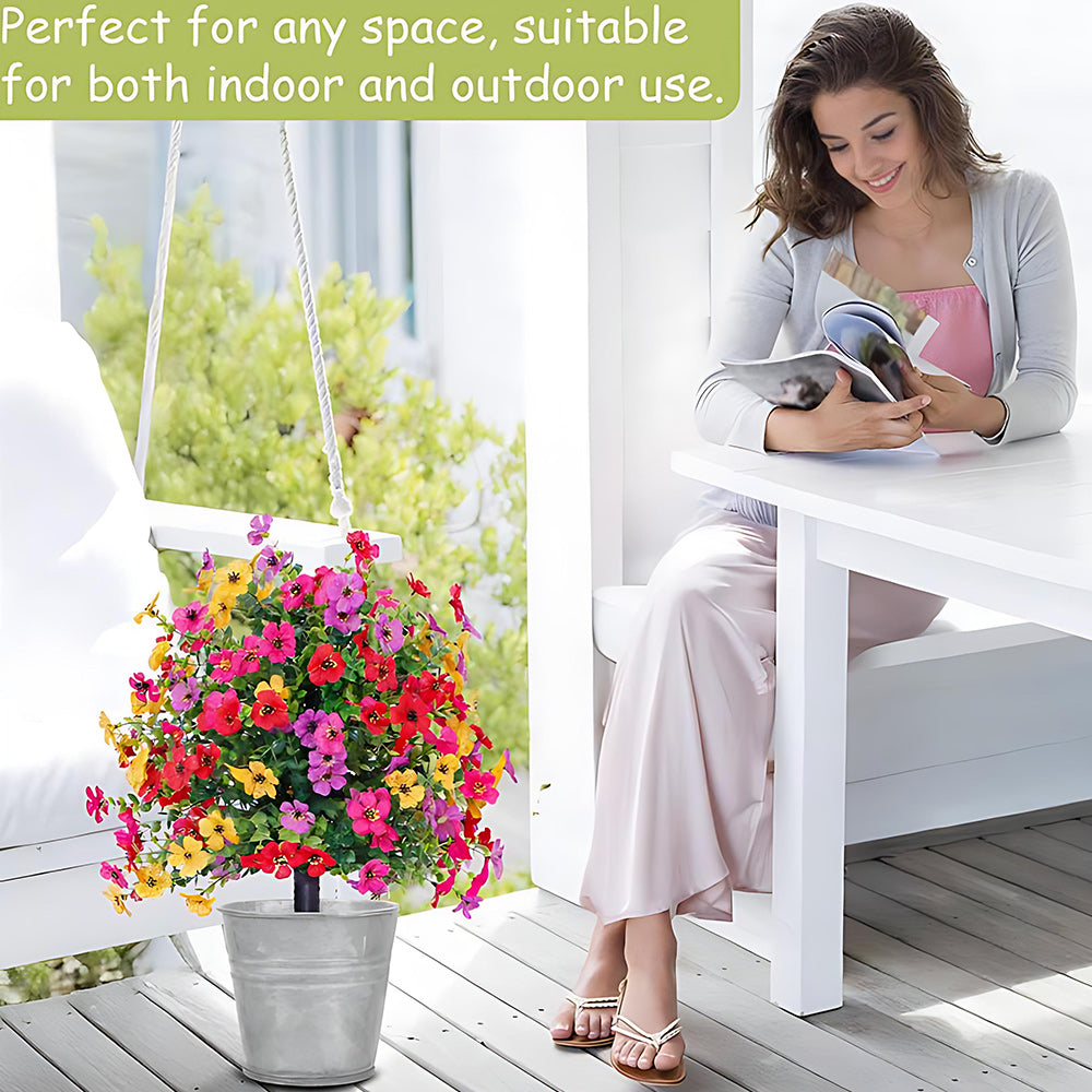 🌸 50% OFF! 💐 No-Fade Outdoor Hanging Flowers – Effortless Beauty for Your Garden, Patio & Porch ☀️