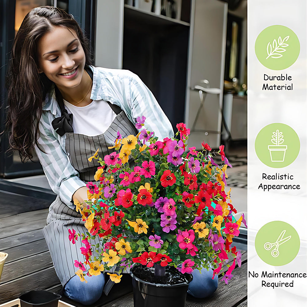 🌸 50% OFF! 💐 No-Fade Outdoor Hanging Flowers – Effortless Beauty for Your Garden, Patio & Porch ☀️