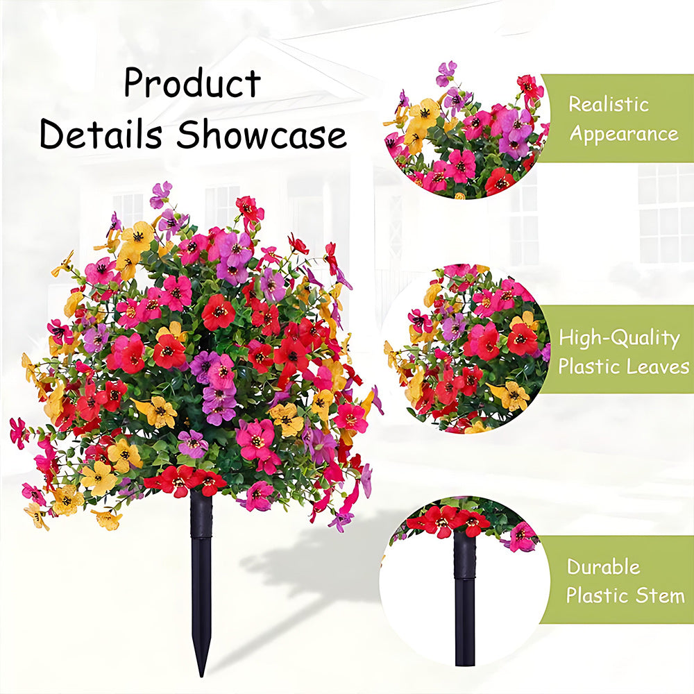 🌸 50% OFF! 💐 No-Fade Outdoor Hanging Flowers – Effortless Beauty for Your Garden, Patio & Porch ☀️