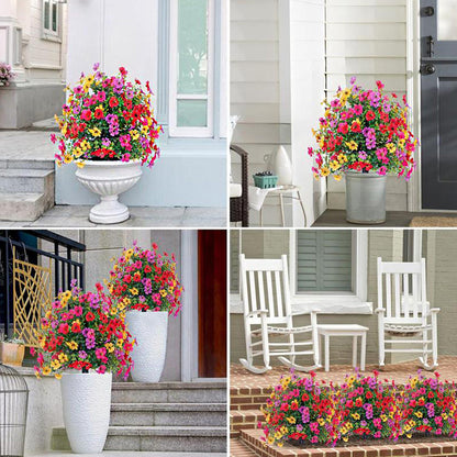 🌸 50% OFF! 💐 No-Fade Outdoor Hanging Flowers – Effortless Beauty for Your Garden, Patio & Porch ☀️