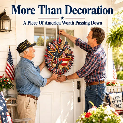 Utilo™ Sentinels of Honor: 250th Anniversary Hand-Tied Wreath (Offer)