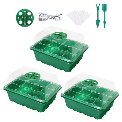 🥳 HOT SALE 2026 🥳 💞 50,000+ SOLD!🎉Seed starter trays with grow light (offer)