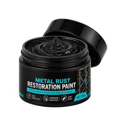 🥳2026 HOT SALE🥳💞50K+ SOLD!🔧🏠 50% OFF! Metal Rust Protection Black Repair Paste – Restores rusty gates, railings & tools. Forms protective coating – no need to replace! 🛡️✨