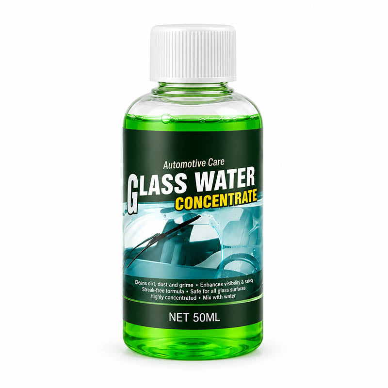 🥳2026 HOT SALE🥳💞50K+ SOLD! 💧✨ 50% OFF! Glass Concentrate – 10ml makes 1L, cuts bugs & grime, streak-free. 1 bottle = 50L.! 🚗💪