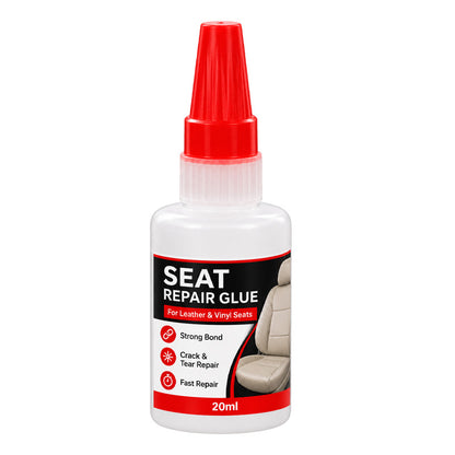 🚗50% OFF NOW! Quick Dry Car Seat Leather Repair Glue‑ Precision Nozzle Vinyl & Leather Adhesive, Permanent Bond Repair Glue for Car Seats, Sofas & Leather Furnitures