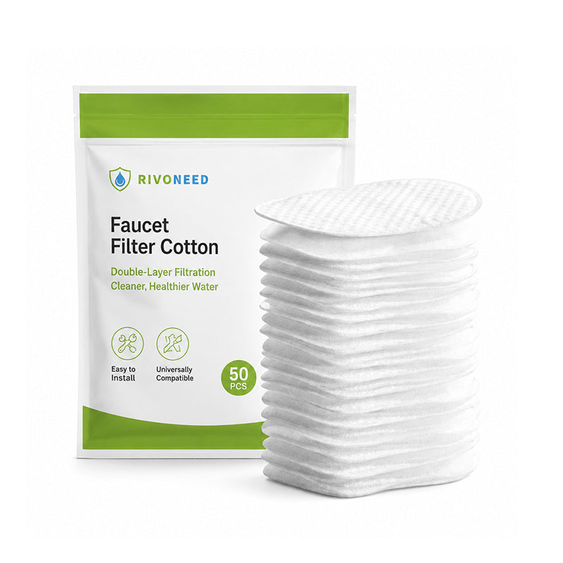 ⏰60%OFF⚡50K+ SOLD!💥Anti-Splash Kitchen Faucet Cotton Filter for Sediment & Rust Removal