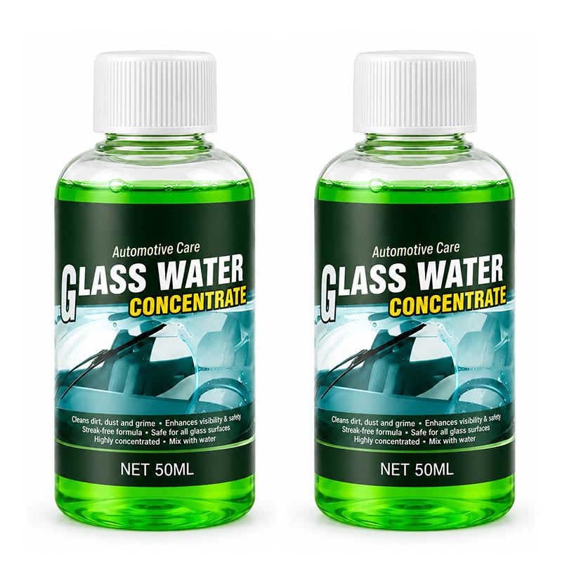 🥳2026 HOT SALE🥳💞50K+ SOLD! 💧✨ 50% OFF! Glass Concentrate – 10ml makes 1L, cuts bugs & grime, streak-free. 1 bottle = 50L.! 🚗💪