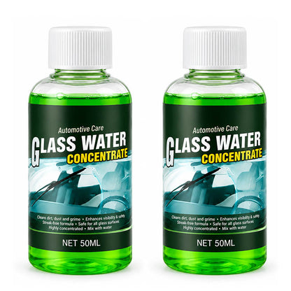 🥳2026 HOT SALE🥳💞50K+ SOLD! 💧✨ 50% OFF! Glass Concentrate – 10ml makes 1L, cuts bugs & grime, streak-free. 1 bottle = 50L.! 🚗💪