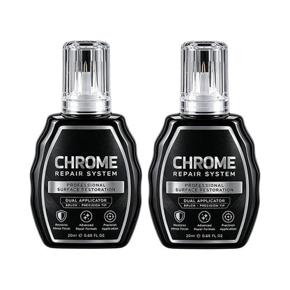 🚗 Chrome Restoration Set – Removes Oxidation & Restores High-Gloss Metallic Finish(offer)