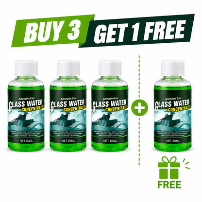 🥳2026 HOT SALE🥳💞50K+ SOLD! 💧✨ 50% OFF! Glass Concentrate – 10ml makes 1L, cuts bugs & grime, streak-free. 1 bottle = 50L.! 🚗💪