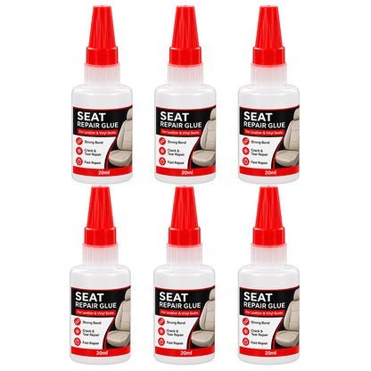 🚗50% OFF NOW! Quick Dry Car Seat Leather Repair Glue‑ Precision Nozzle Vinyl & Leather Adhesive, Permanent Bond Repair Glue for Car Seats, Sofas & Leather Furnitures