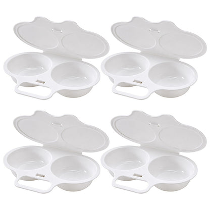 Microwave Egg Poacher ! Dual‑cavity, non‑stick & easy clean. Healthier than frying – stock up & save! 🏠✅ (offer)
