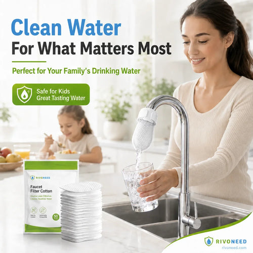 Anti-Splash Kitchen Faucet Cotton Filter for Sediment & Rust Removal (copy2)