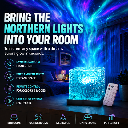 🔥LIMITED TIME 50% OFF! 🌌 Aurora Projector – Bring the Northern Lights Home ✨ (offer)