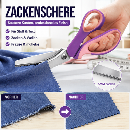 🥳✨Multipurpose zigzag scissors, serrated scissors✂️🧵