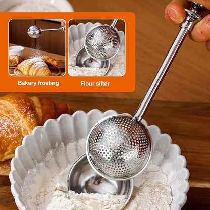 🔥Hot Sale 50%🔥Multifunctional Stainless Steel Powder Sifter (Offer)