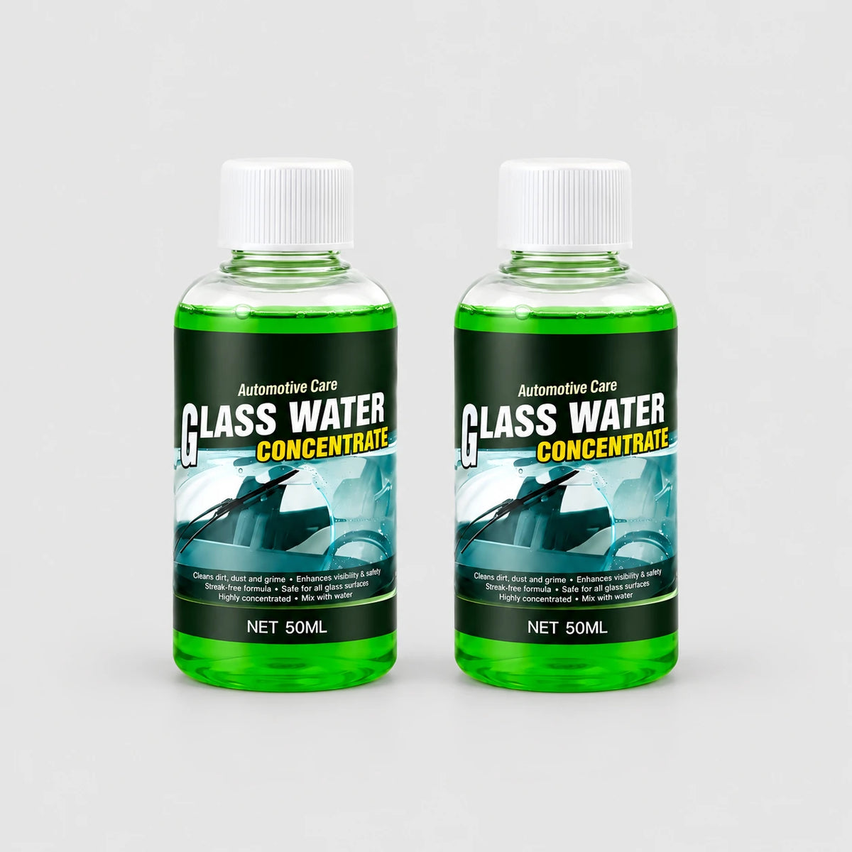💧✨ 50% OFF! Glass Concentrate – 10ml makes 1L. 1 bottle = 50L.! 🚗💪 (offer)