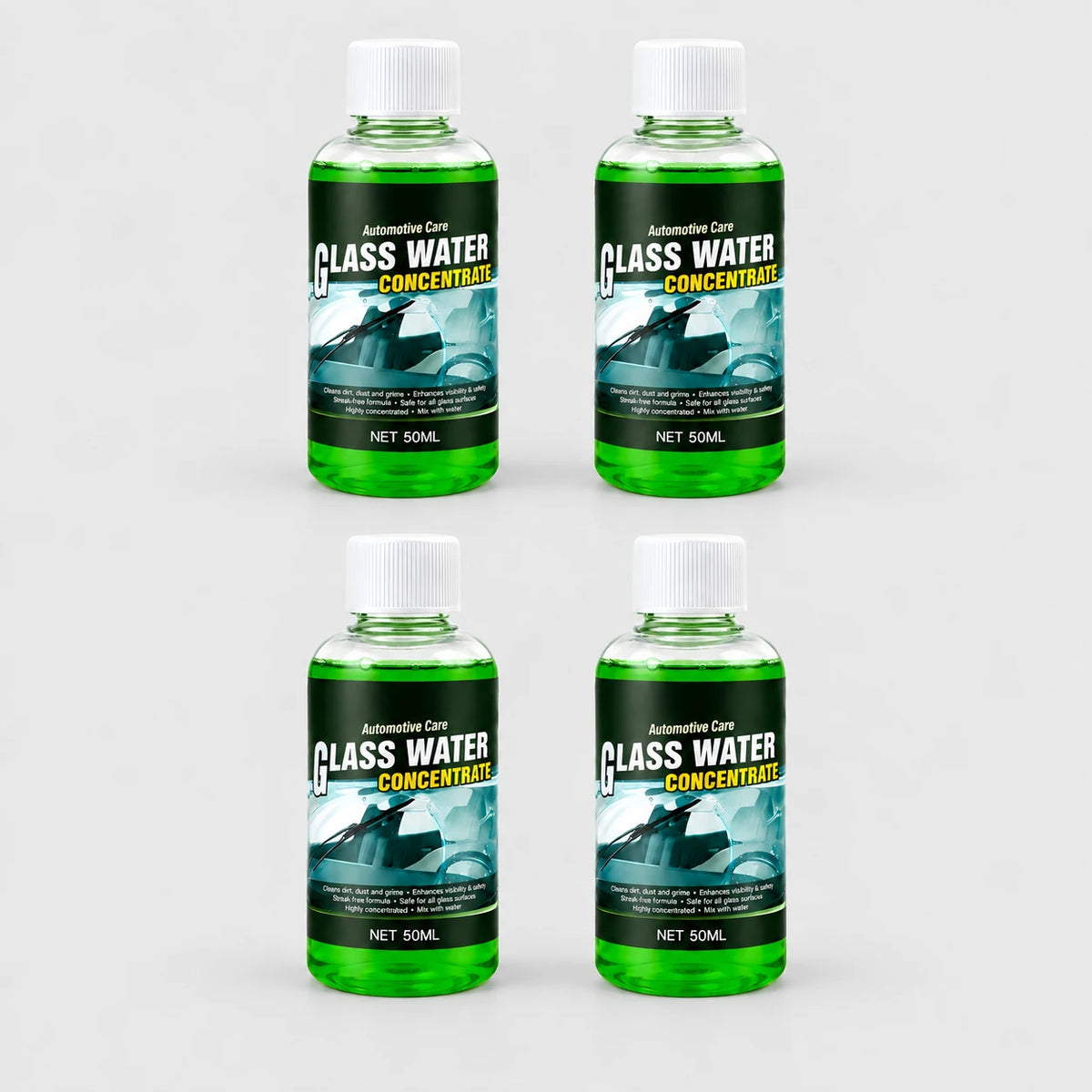 💧✨ 50% OFF! Glass Concentrate – 10ml makes 1L. 1 bottle = 50L.! 🚗💪 (offer)