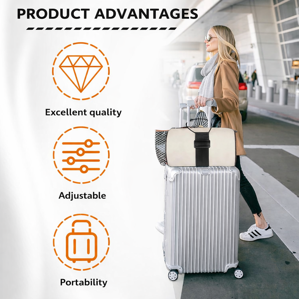 Utilo™ Travel Strap Pro Luggage Strap (offer)