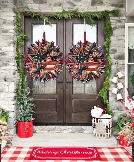 Utilo™ Sentinels of Honor: 250th Anniversary Hand-Tied Wreath (Offer)