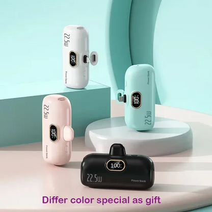 🎉⏰5000mAh Mini Portable Charger Power Bank for Phone🔋 (Offer)