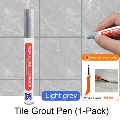 🖌️ Anti-Mould & Waterproof Joint Pen for Ceramic Tiles! 🧱