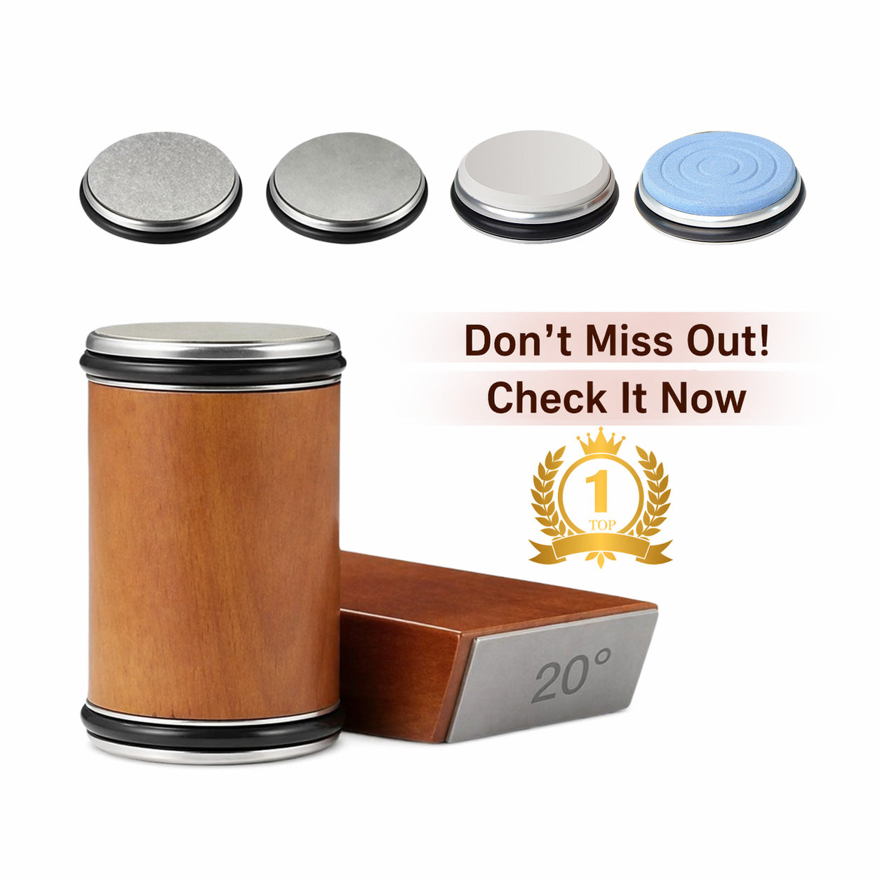 Keep Your Knives "Factory Sharp" Forever with Pro-Grade Rolling Discs(Offer)