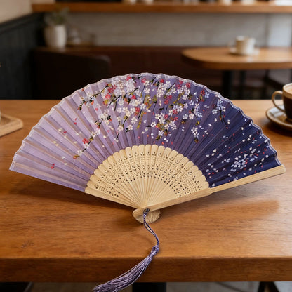Bamboo Hand Fan | Comfort & Elegance for Hot Summer Days – Summer Sale 🌸