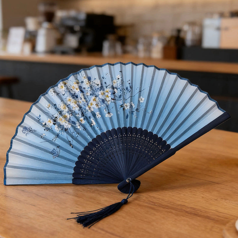 Bamboo Hand Fan | Comfort & Elegance for Hot Summer Days – Summer Sale 🌸