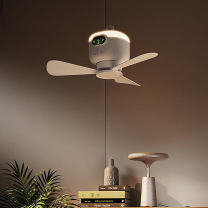 Utilo™ CoolBreeze Rechargeable Hanging Fan with LED Light