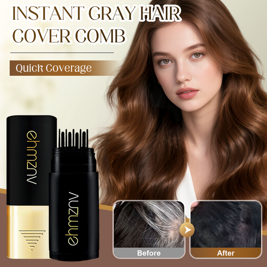 💖 50% OFF! Instant Kam Voor Grijs Haar – Snelle Grijsdekking
