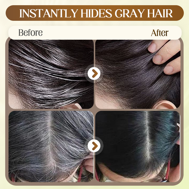 💖 50% OFF! Instant Kam Voor Grijs Haar – Snelle Grijsdekking