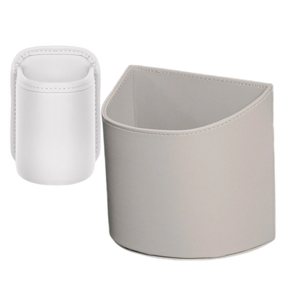 🥳2026 HOT SALE🥳💞50K+ SOLD!🚗 Leather Car Door Cup Holder – Wide‑mouth opening, easy reach for drinks & phone. Clip‑on secure fit. PU leather, tough & stylish. 🛡️✨