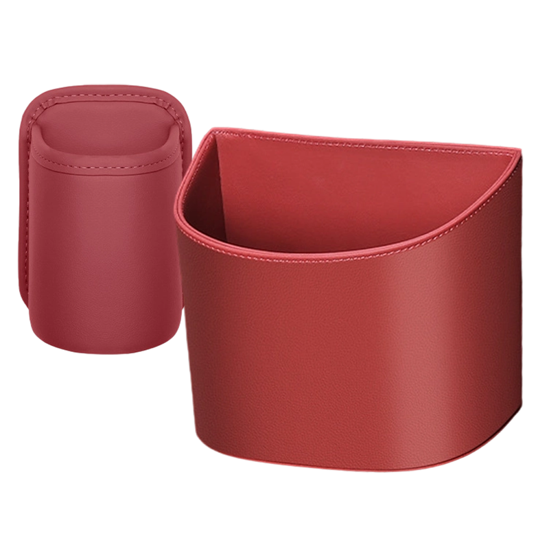 🥳2026 HOT SALE🥳💞50K+ SOLD!🚗 Leather Car Door Cup Holder – Wide‑mouth opening, easy reach for drinks & phone. Clip‑on secure fit. PU leather, tough & stylish. 🛡️✨