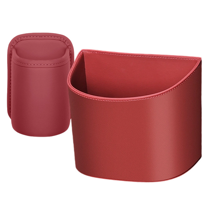 🥳2026 HOT SALE🥳💞50K+ SOLD!🚗 Leather Car Door Cup Holder – Wide‑mouth opening, easy reach for drinks & phone. Clip‑on secure fit. PU leather, tough & stylish. 🛡️✨