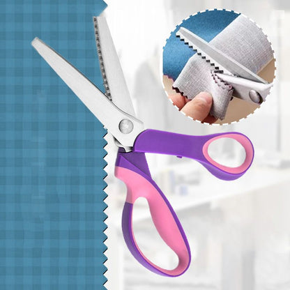 🥳✨Multipurpose zigzag scissors, serrated scissors✂️🧵