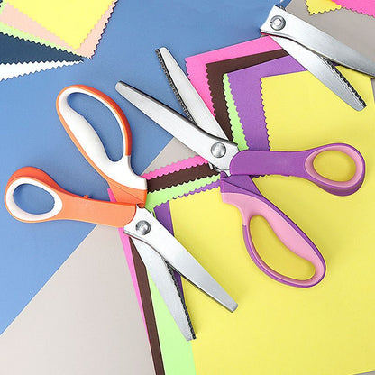 🥳✨Multipurpose zigzag scissors, serrated scissors✂️🧵
