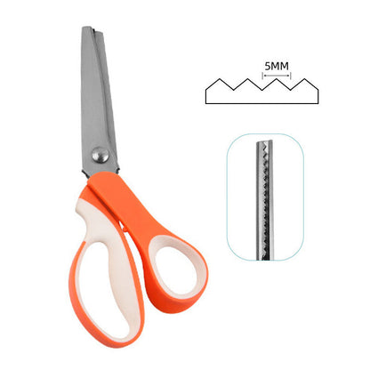 🥳✨Multipurpose zigzag scissors, serrated scissors✂️🧵