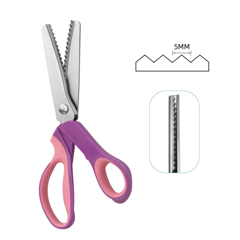🥳✨Multipurpose zigzag scissors, serrated scissors✂️🧵