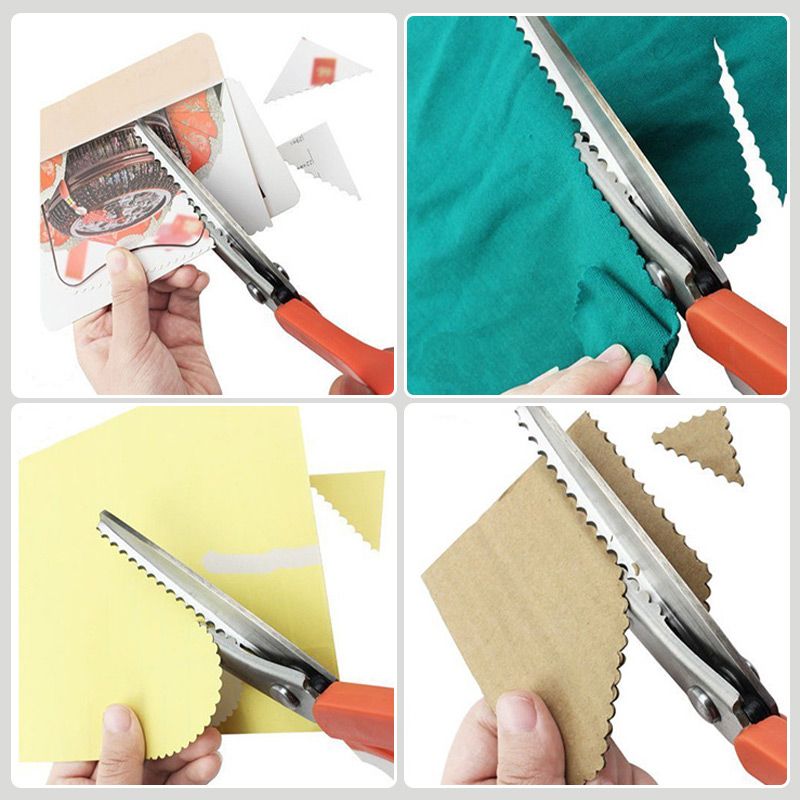 🥳✨Multipurpose zigzag scissors, serrated scissors✂️🧵