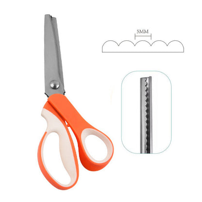 🥳✨Multipurpose zigzag scissors, serrated scissors✂️🧵