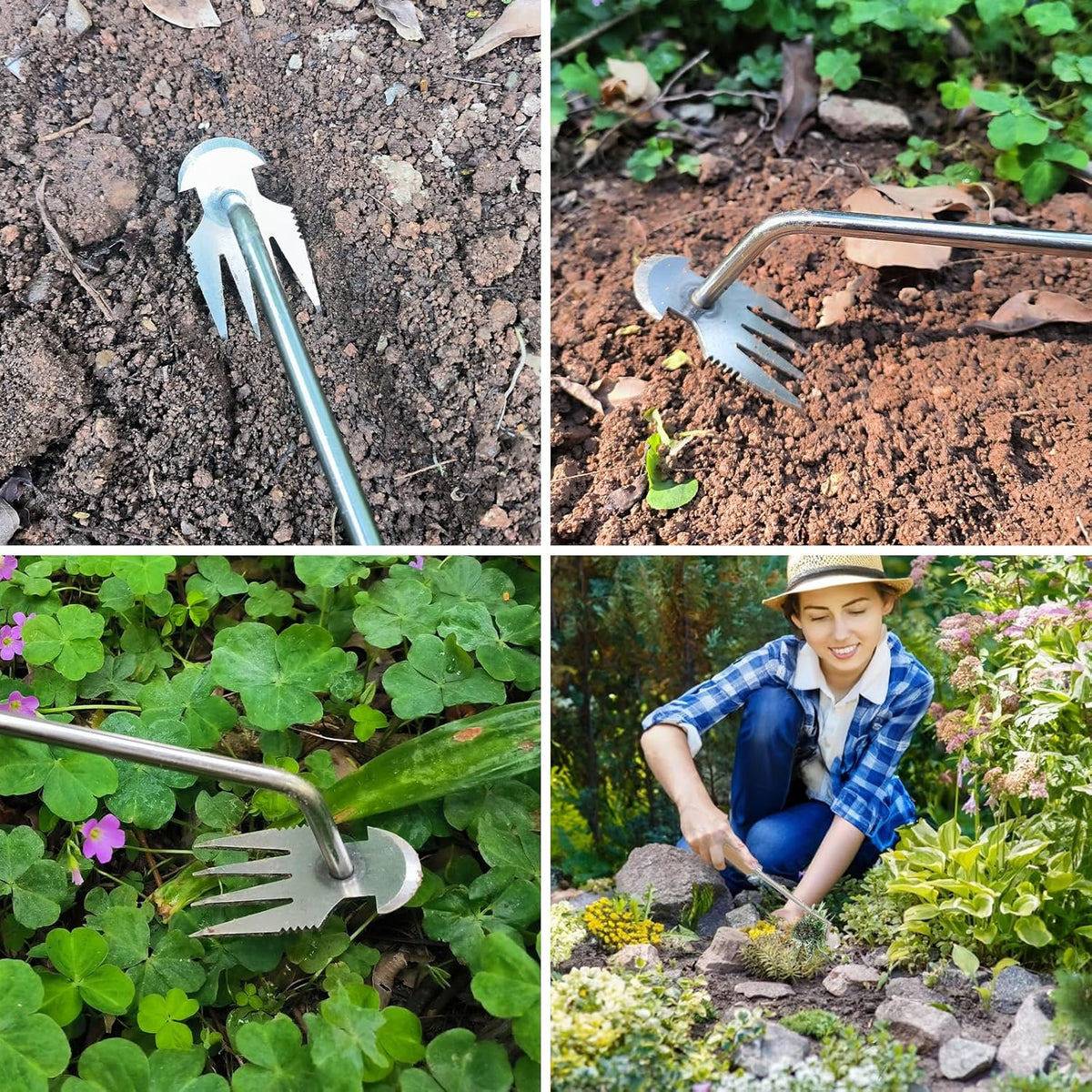 💐Weed Remover – Weed Puller, Effective at Removing Weeds & Easy to Use（offer）