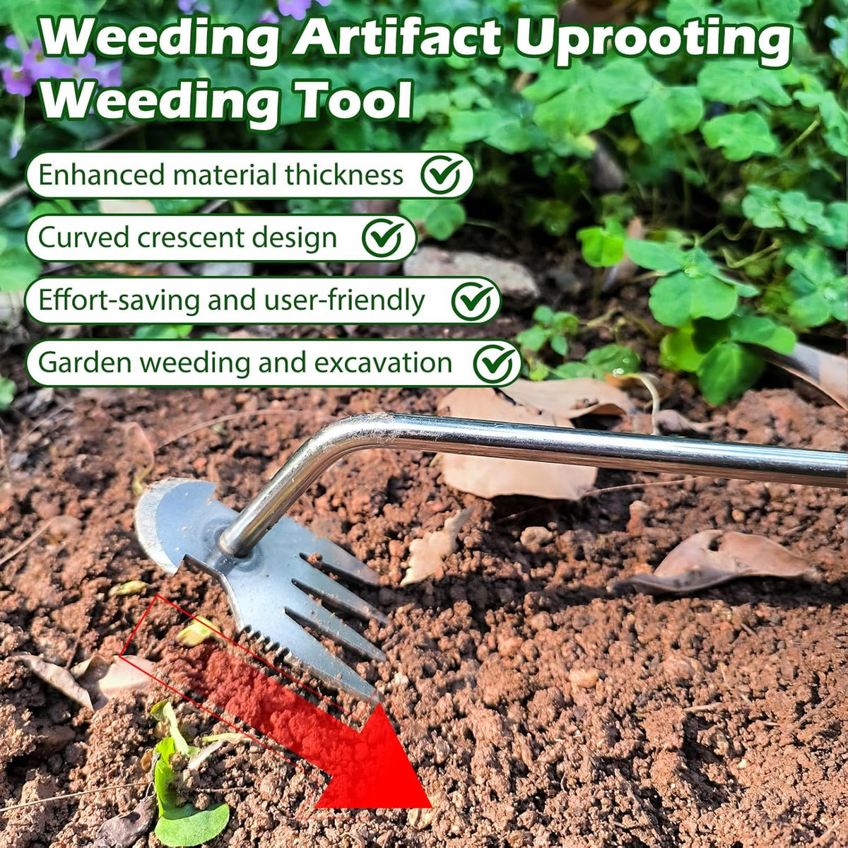 💐Weed Remover – Weed Puller, Effective at Removing Weeds & Easy to Use（offer）